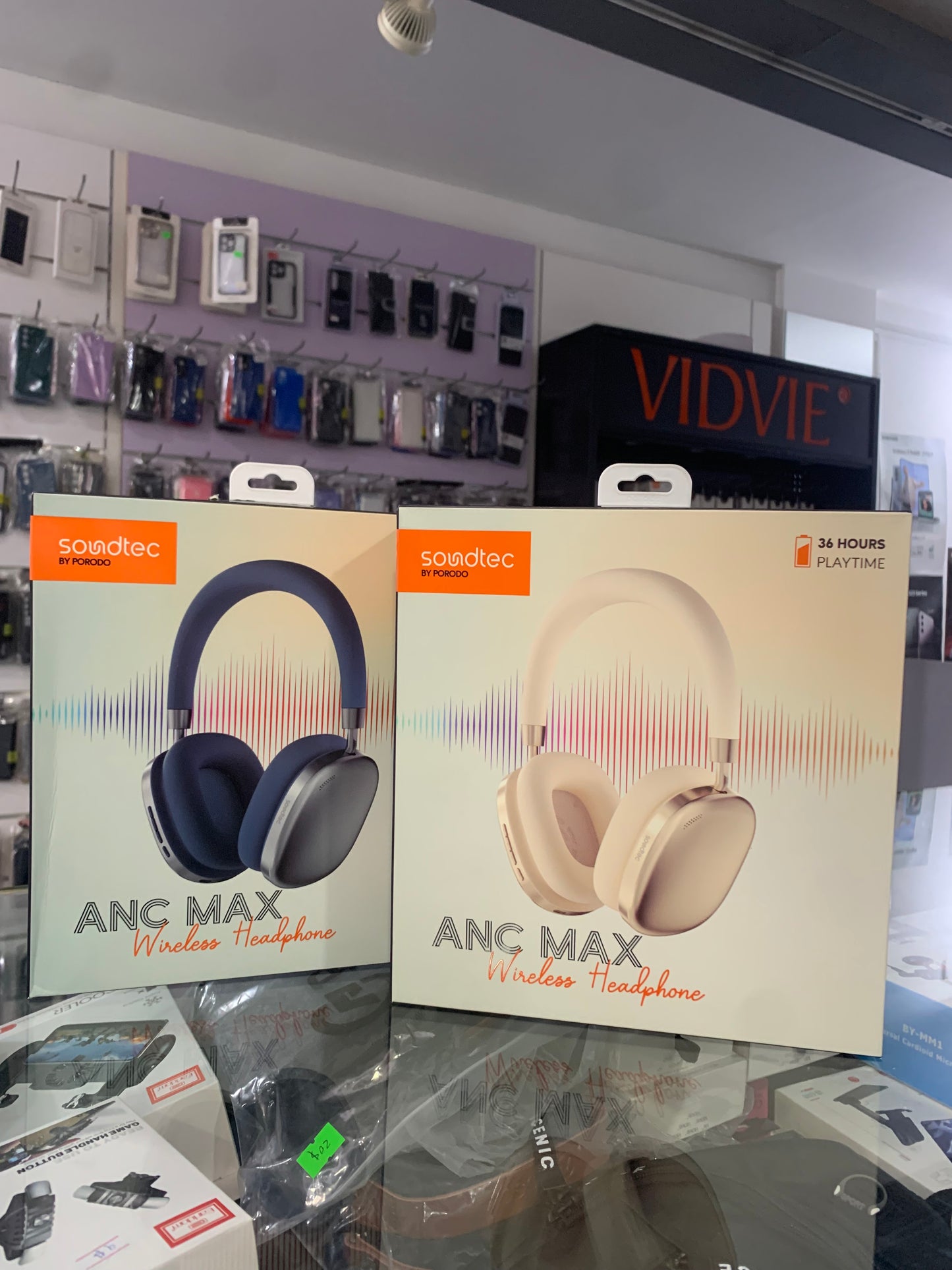 Soundtec by porodo anc max wireless headphones