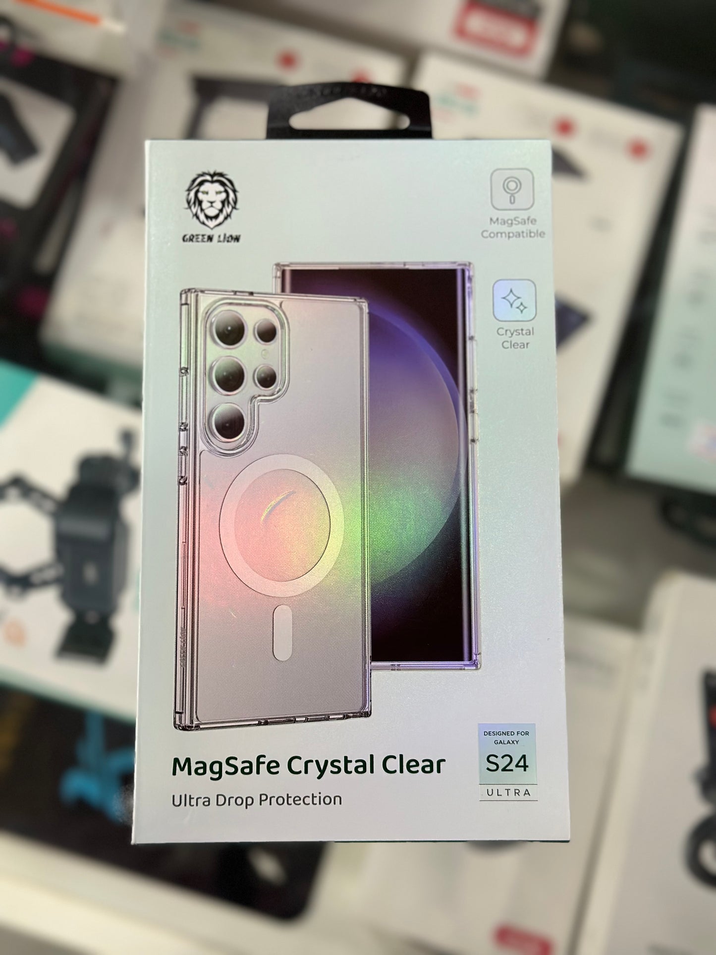 Greenlion magsafe crystal clear case