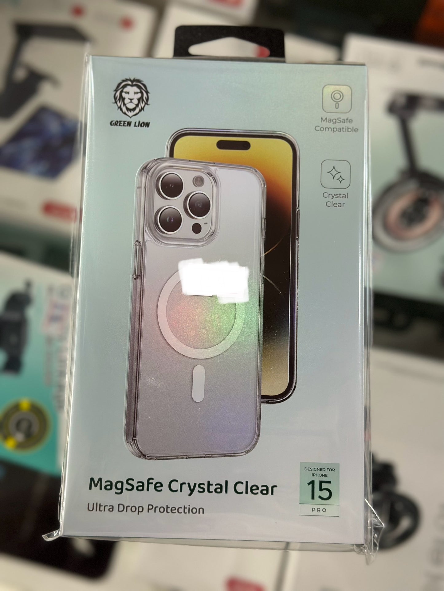 Greenlion magsafe crystal clear case