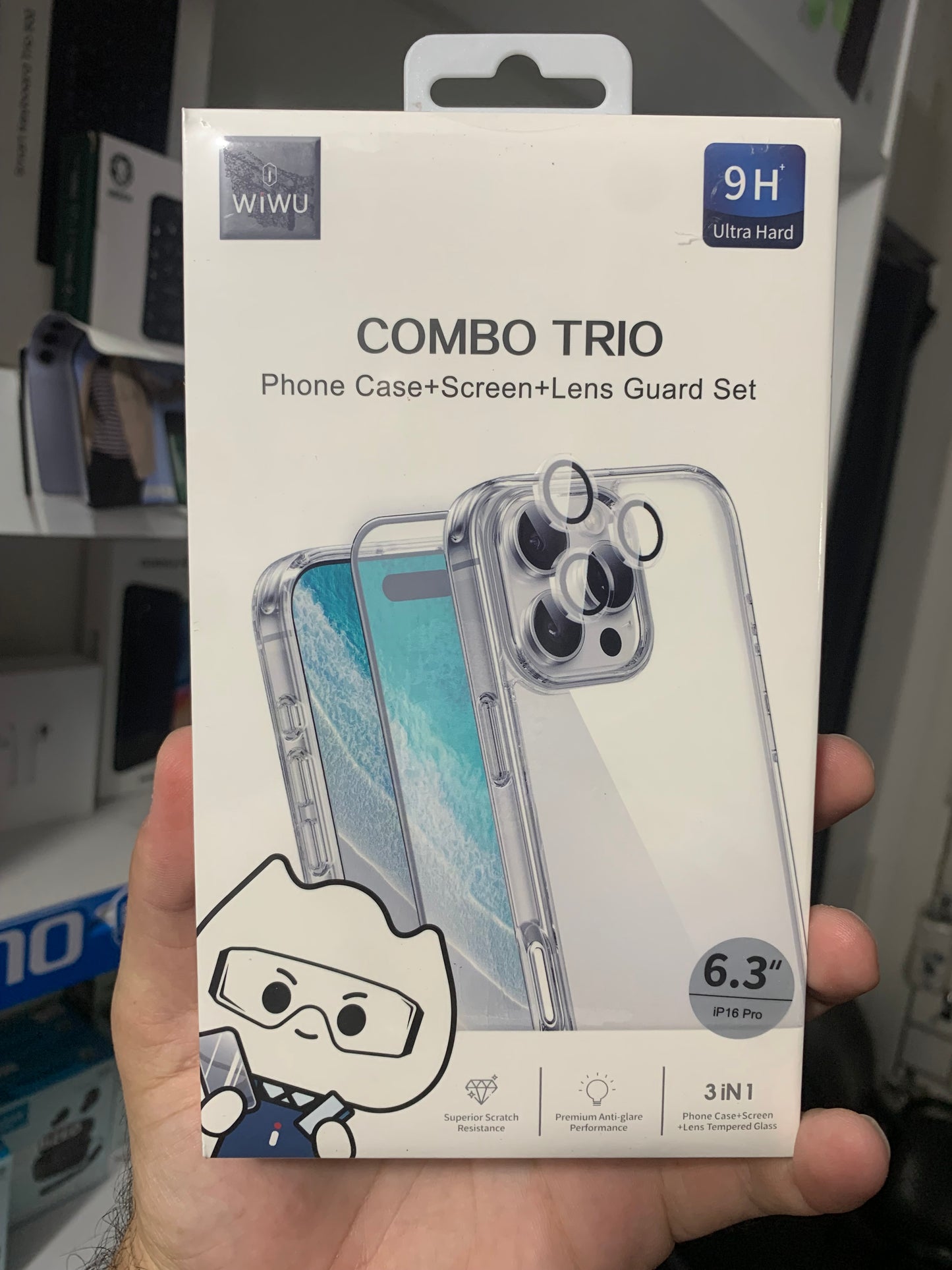 Wiwu combo trio for iphone 16 pro and 16 pro max
