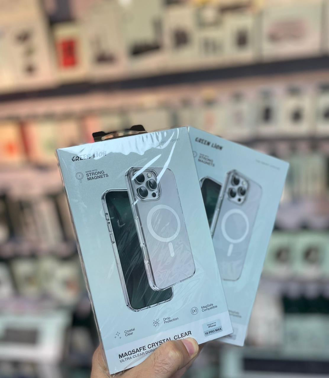 Greenlion magsafe crystal clear case