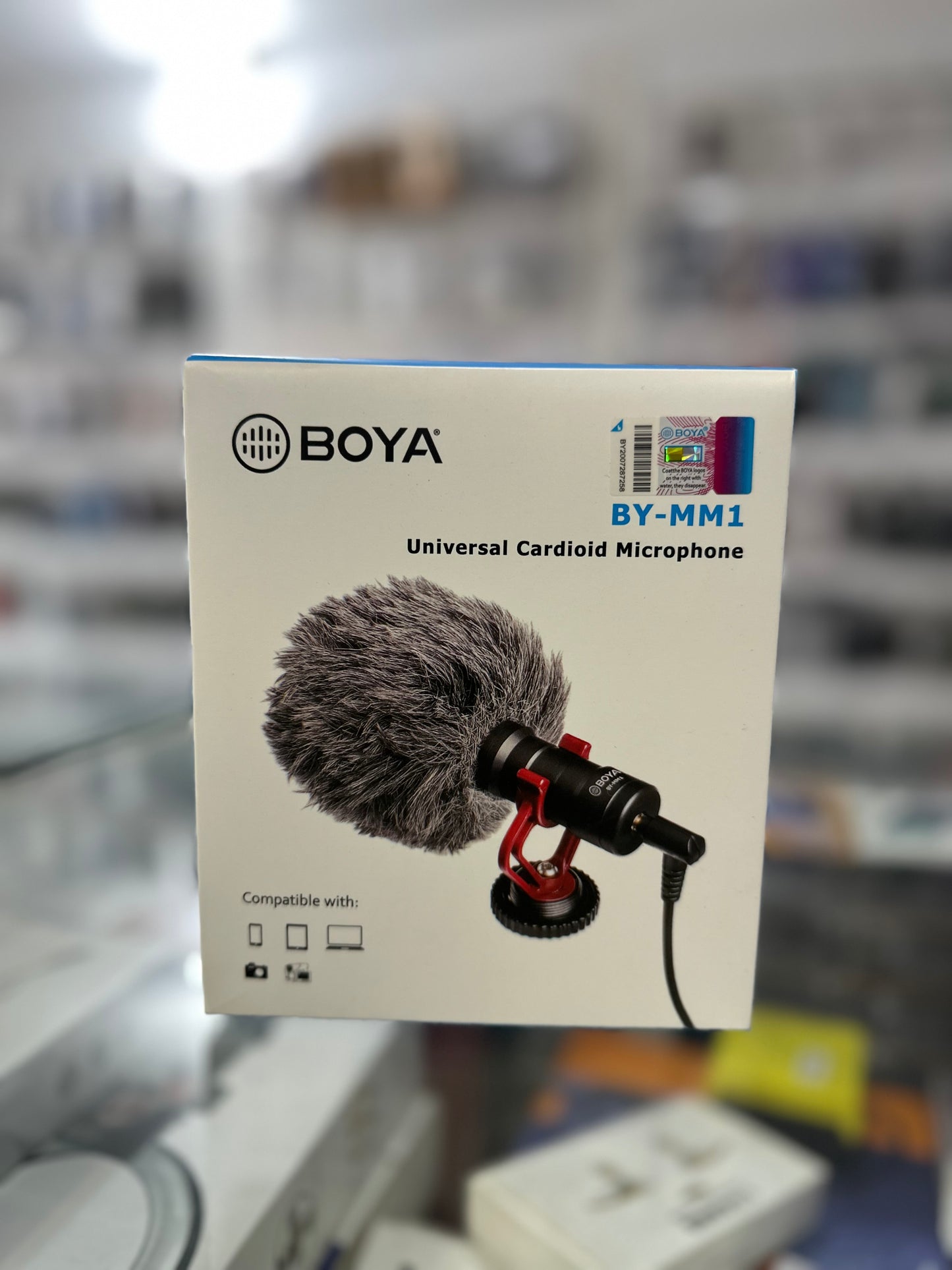 Boya universal cardioid microphone