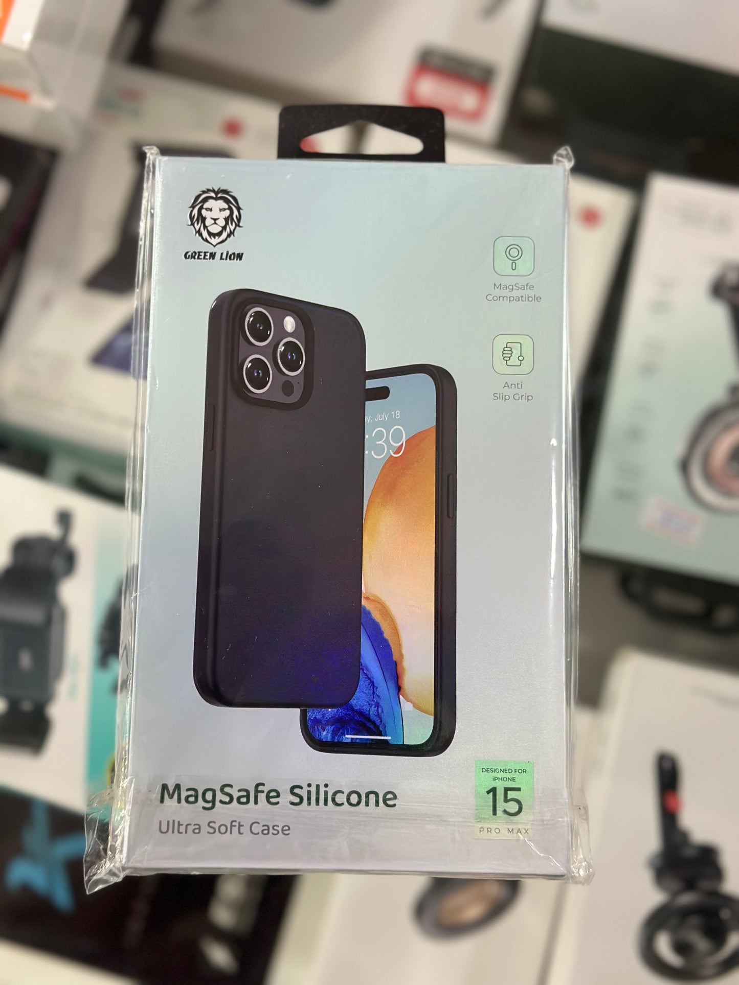 Greenlion magsafe silicon case