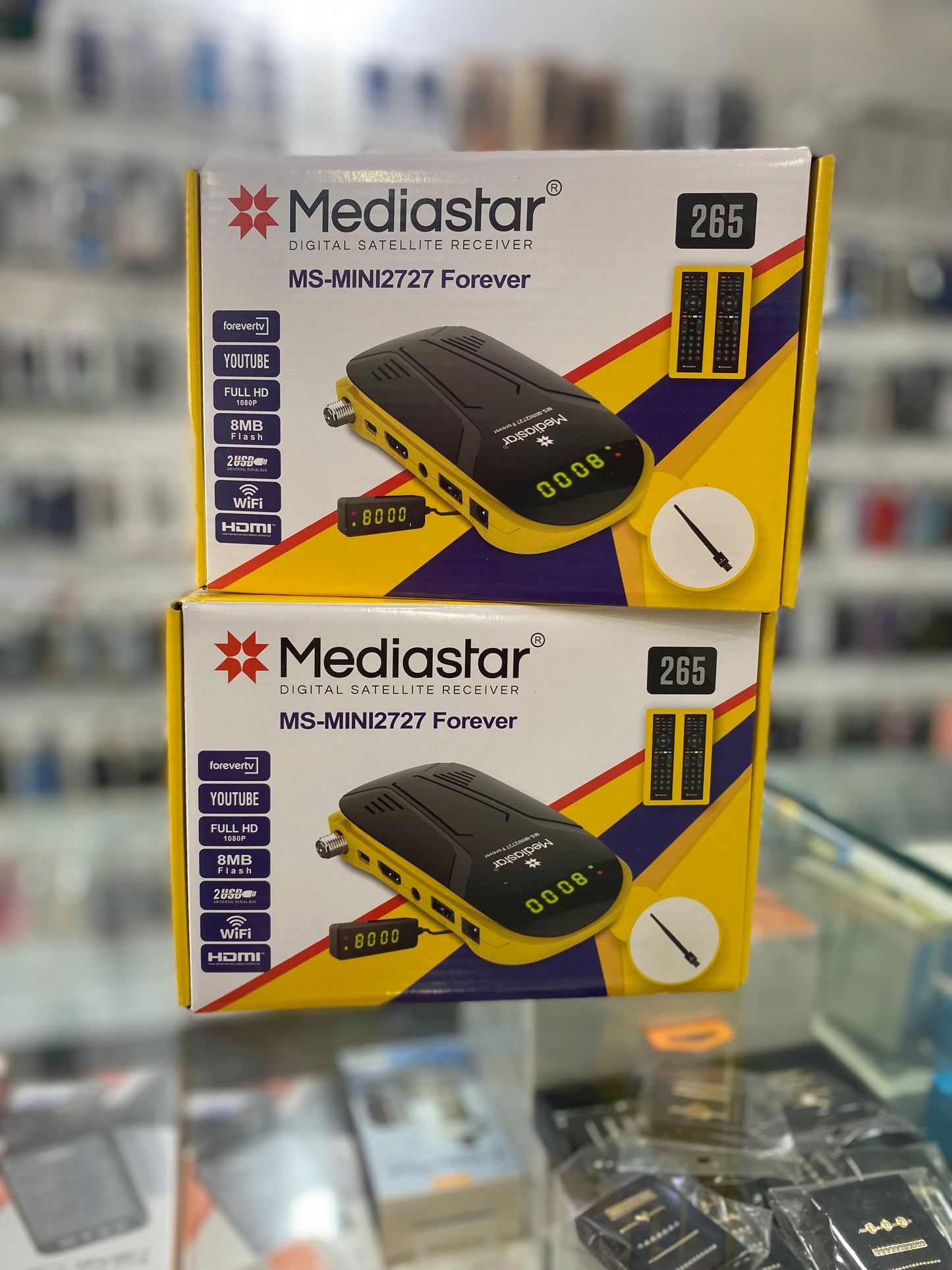 Mediastar digital satellite receiver