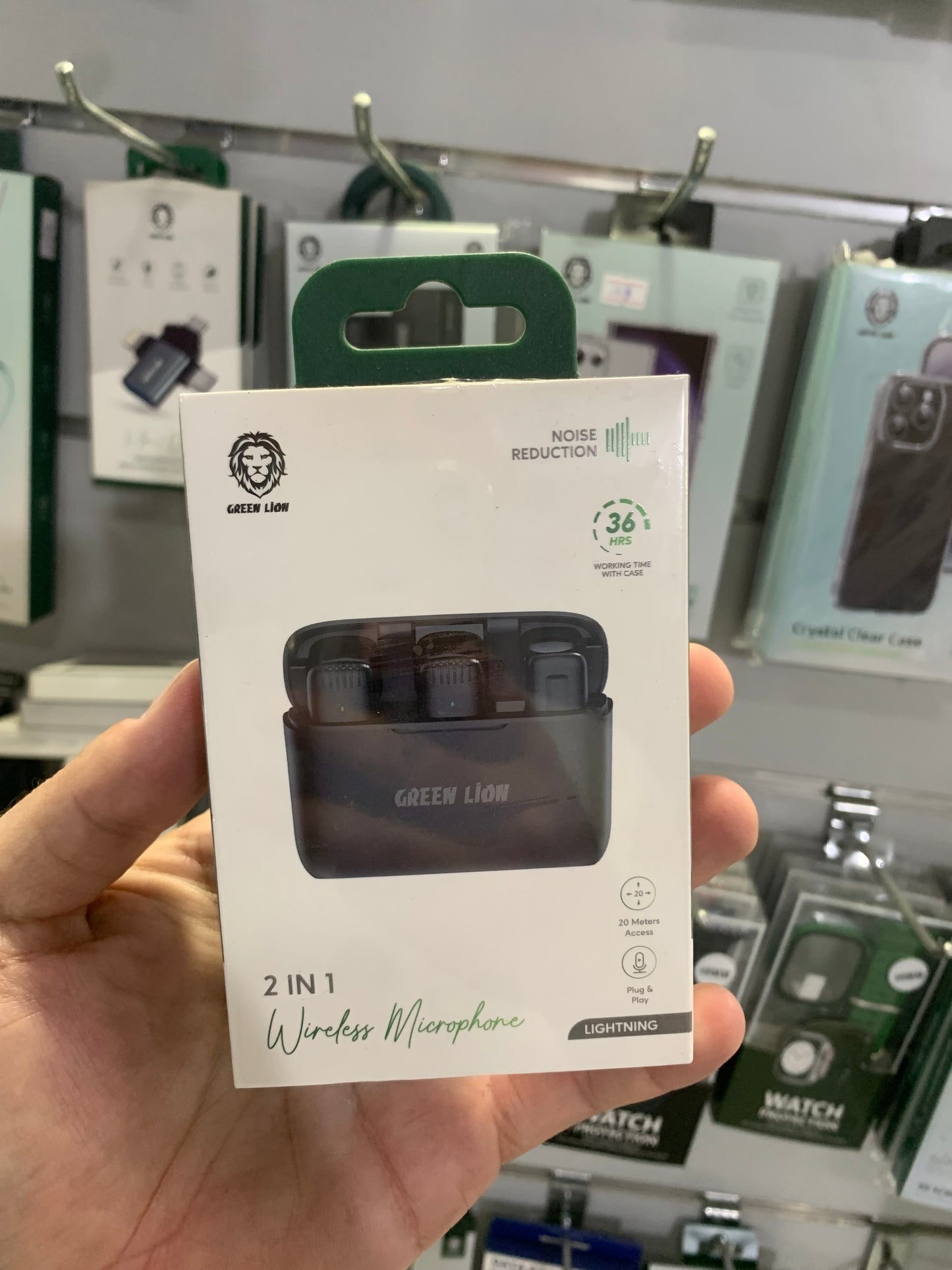 Greenlion 2 in 1 wireless microphone