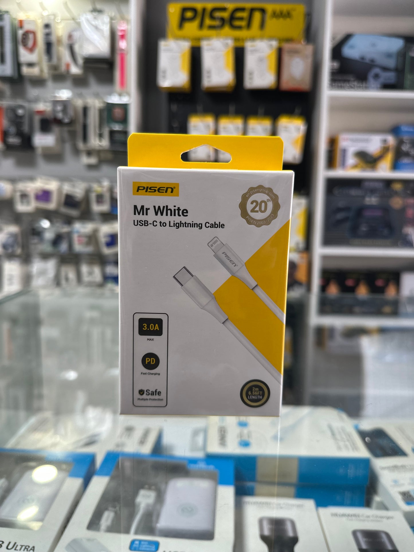 Pisen usb c to lightning cable