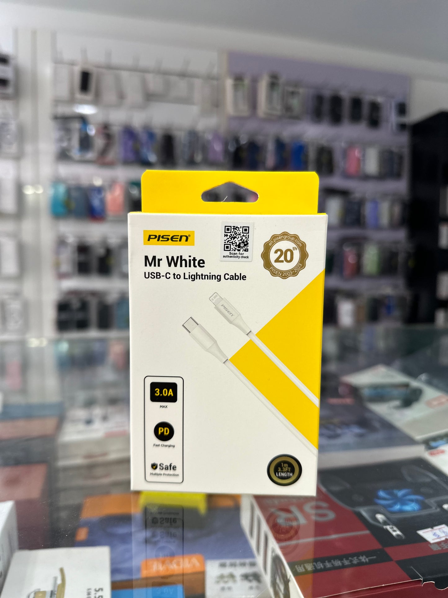 Pisen usb c to lightning cable