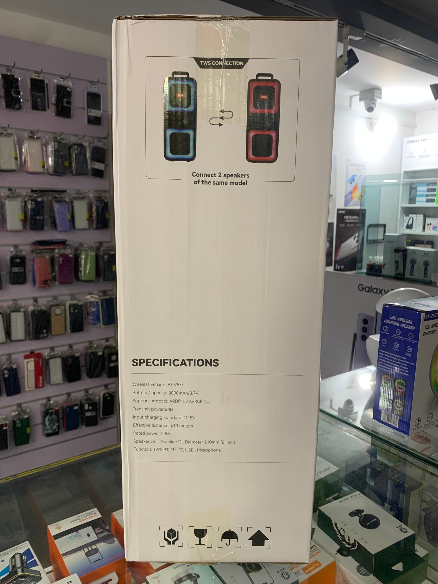 Xo wireless speaker with microphone xo-f55