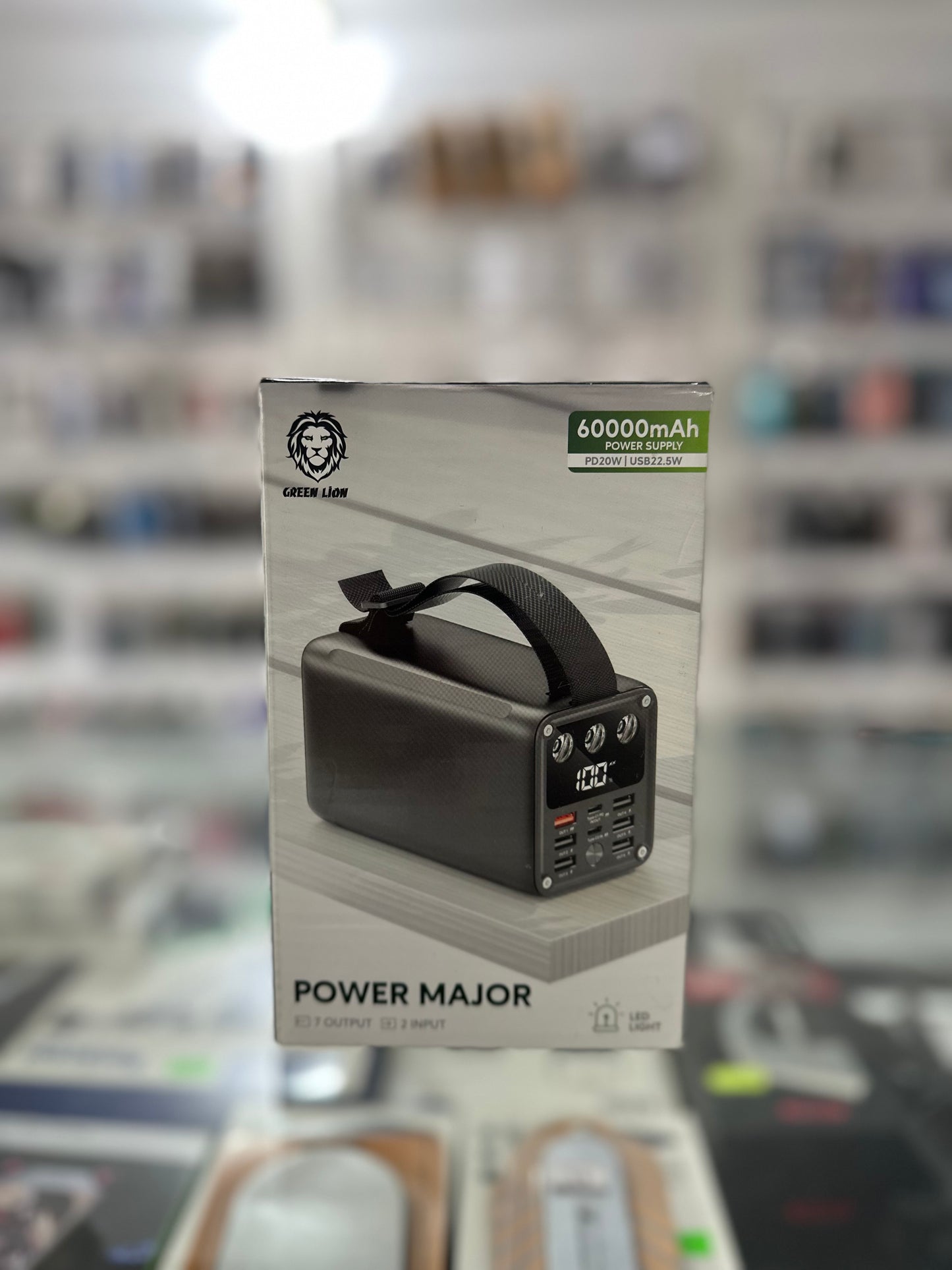 Greenlion 60000 mAh power supply power bank