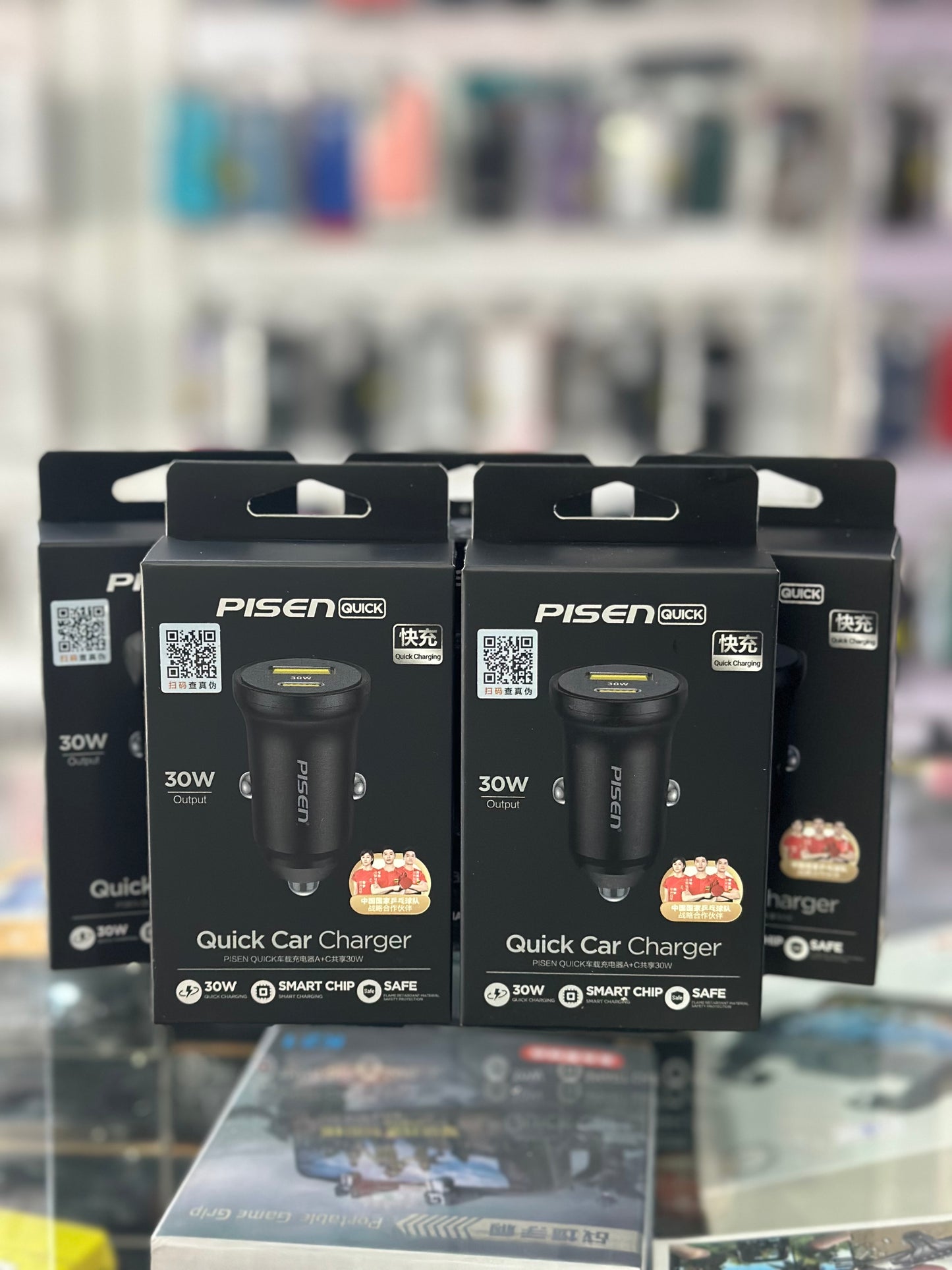 Pisen 30w car charger