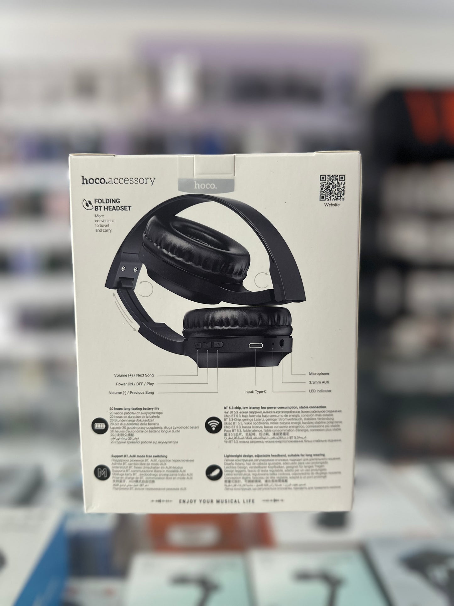 Hoco wireless Bluetooth headphones w46