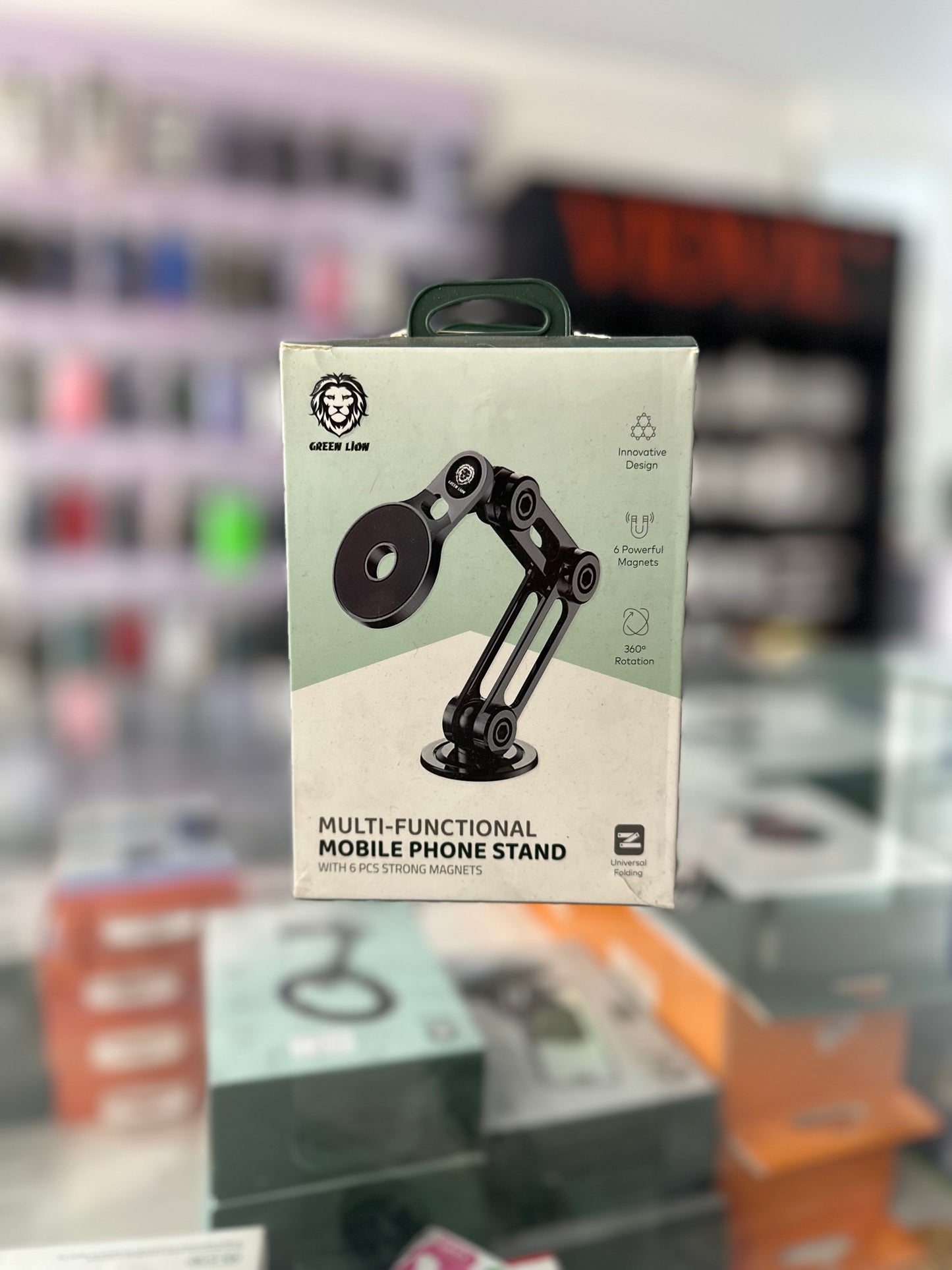 Greenlion multi-functional mobile phone stand