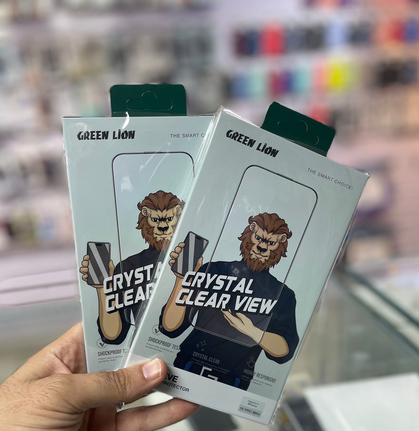 Greenlion crystal clear view protection