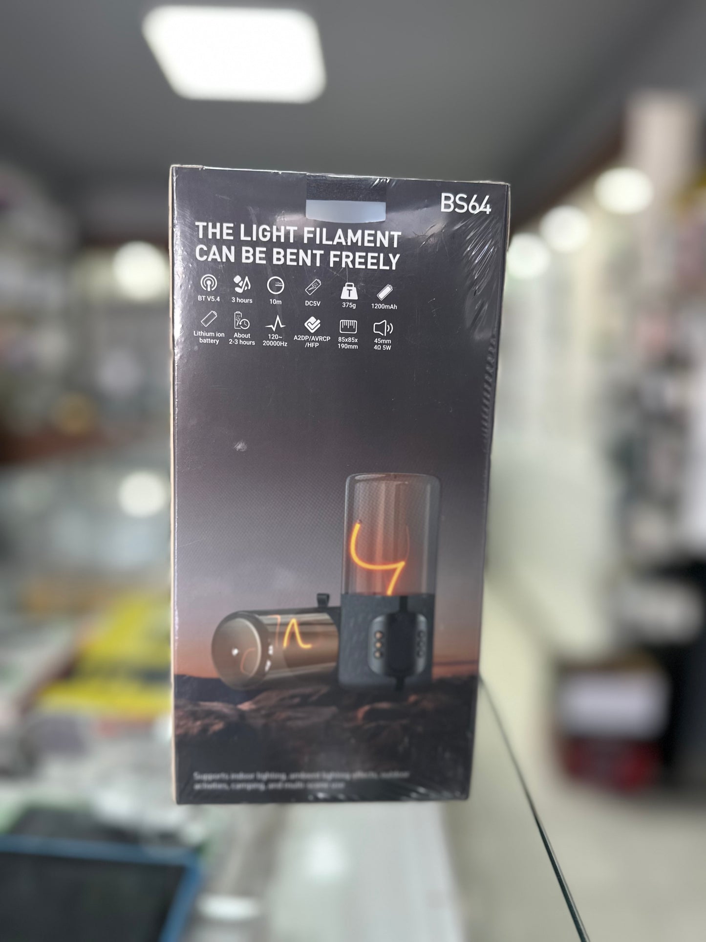 Hoco magnetic light bluetooth speaker