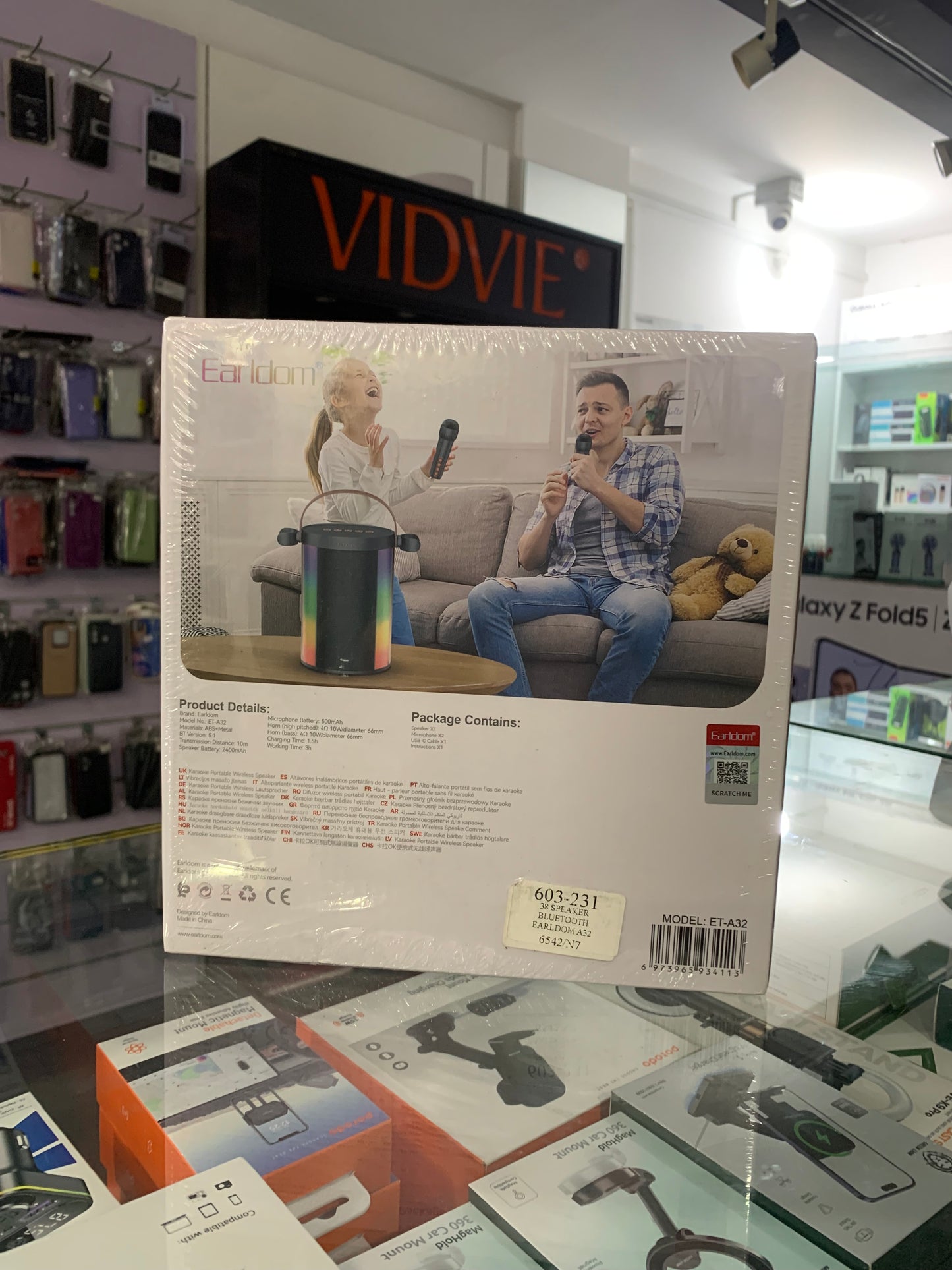 Earldom wireless karaoke speaker