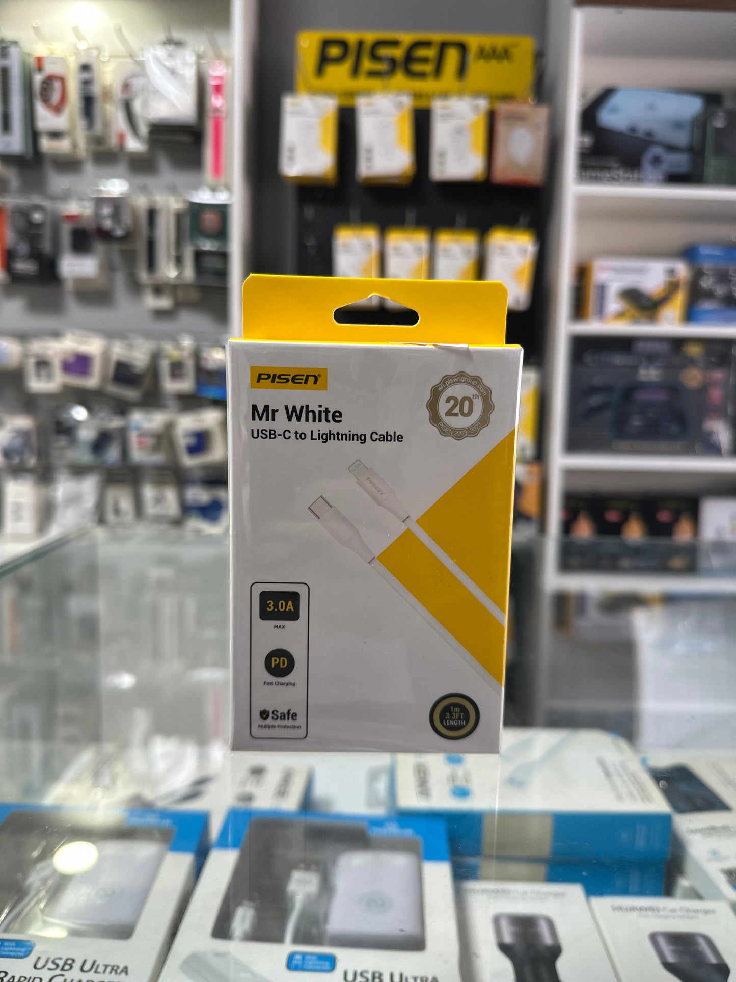 Pisen usb c to lightning cable