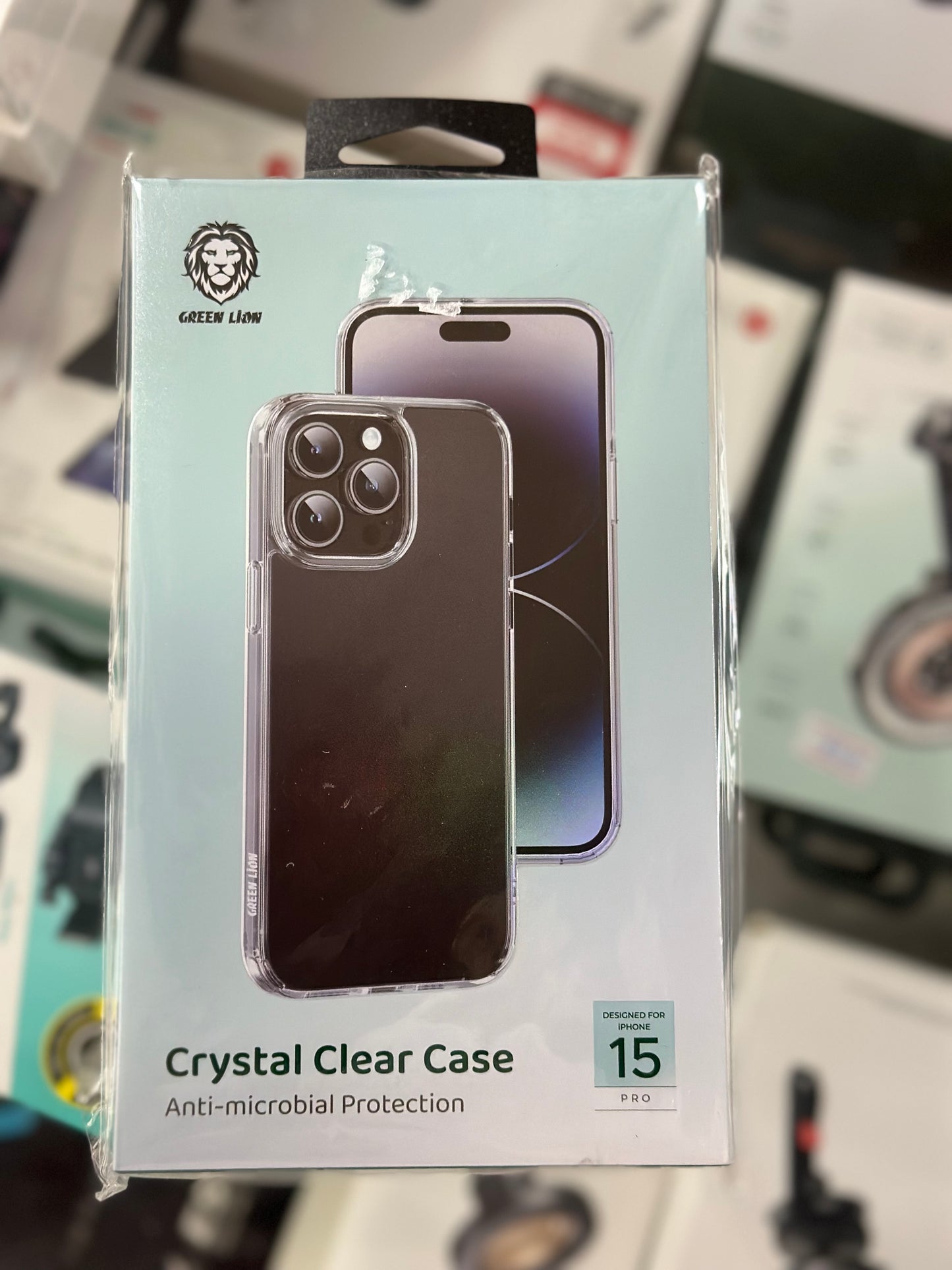 Greenlion crystal clear case