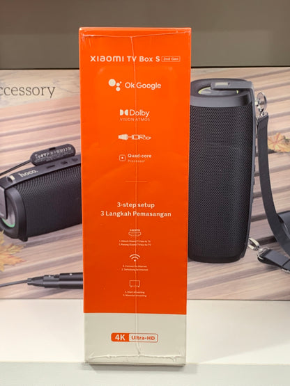 Xiaomi TV box s 2nd generation 4k ultra HD
