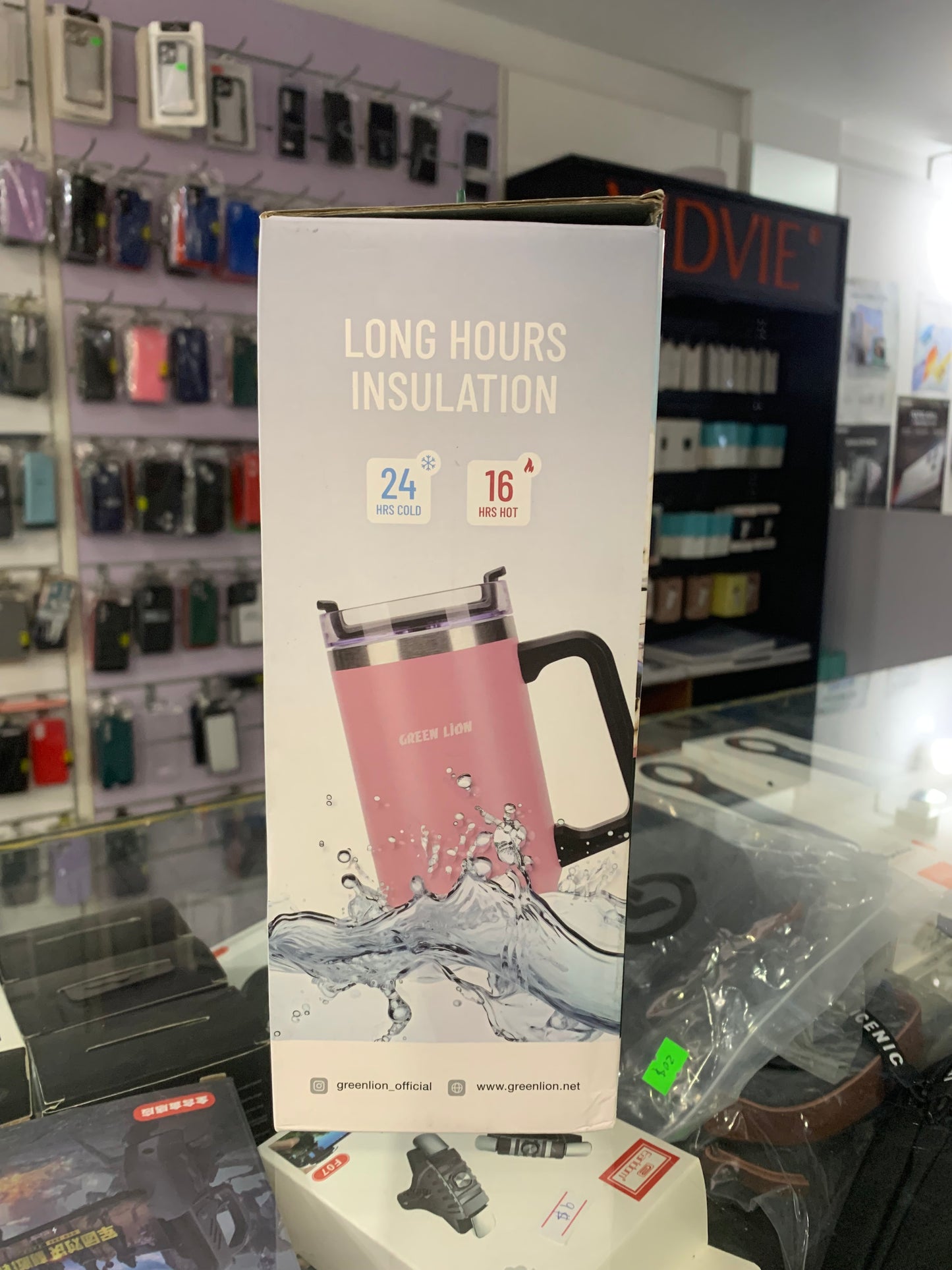 Greenlion vacuum travel mug
