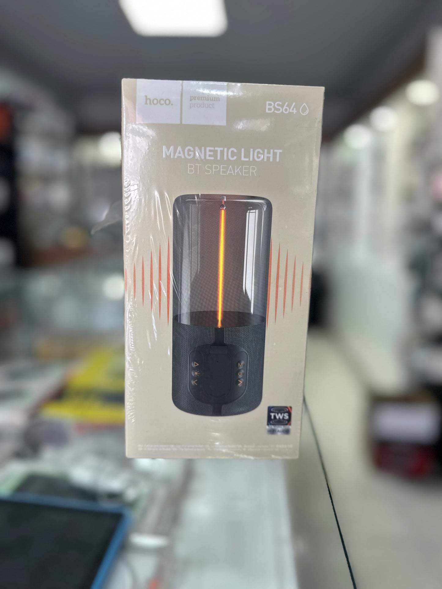 Hoco magnetic light bluetooth speaker