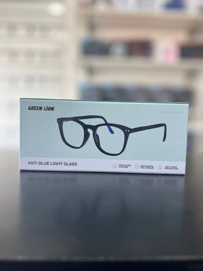 Green lion anti blue light glass