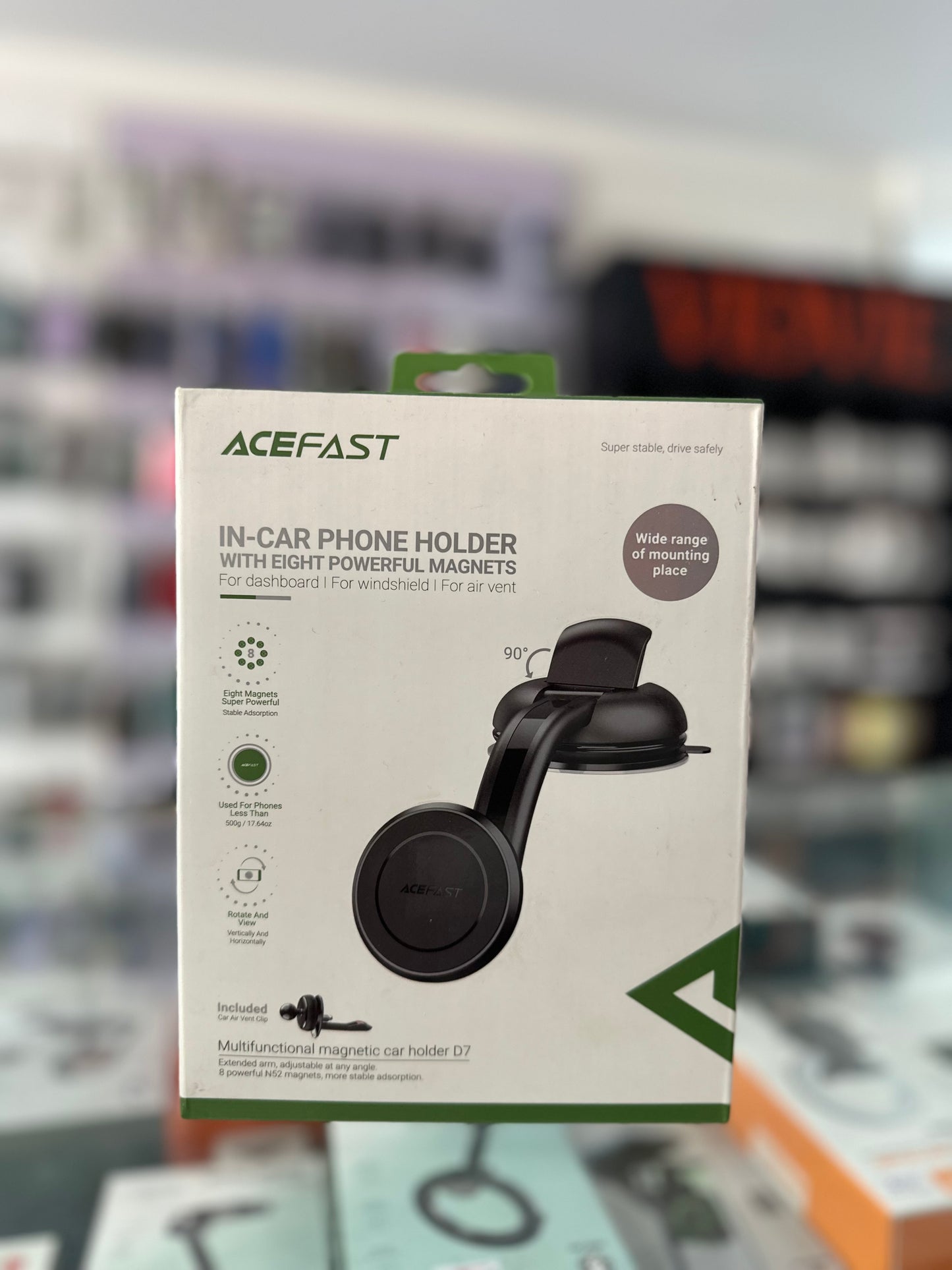 Acefast in car magnetic phone holder