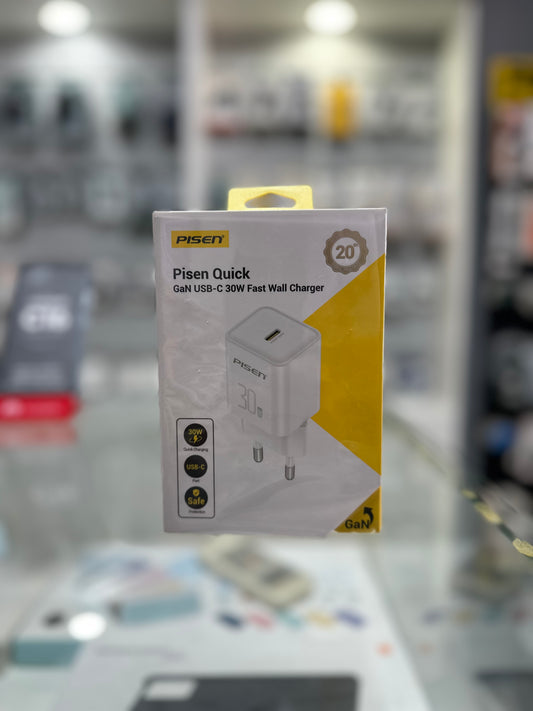 Pisen GaN usb c 30W adapter
