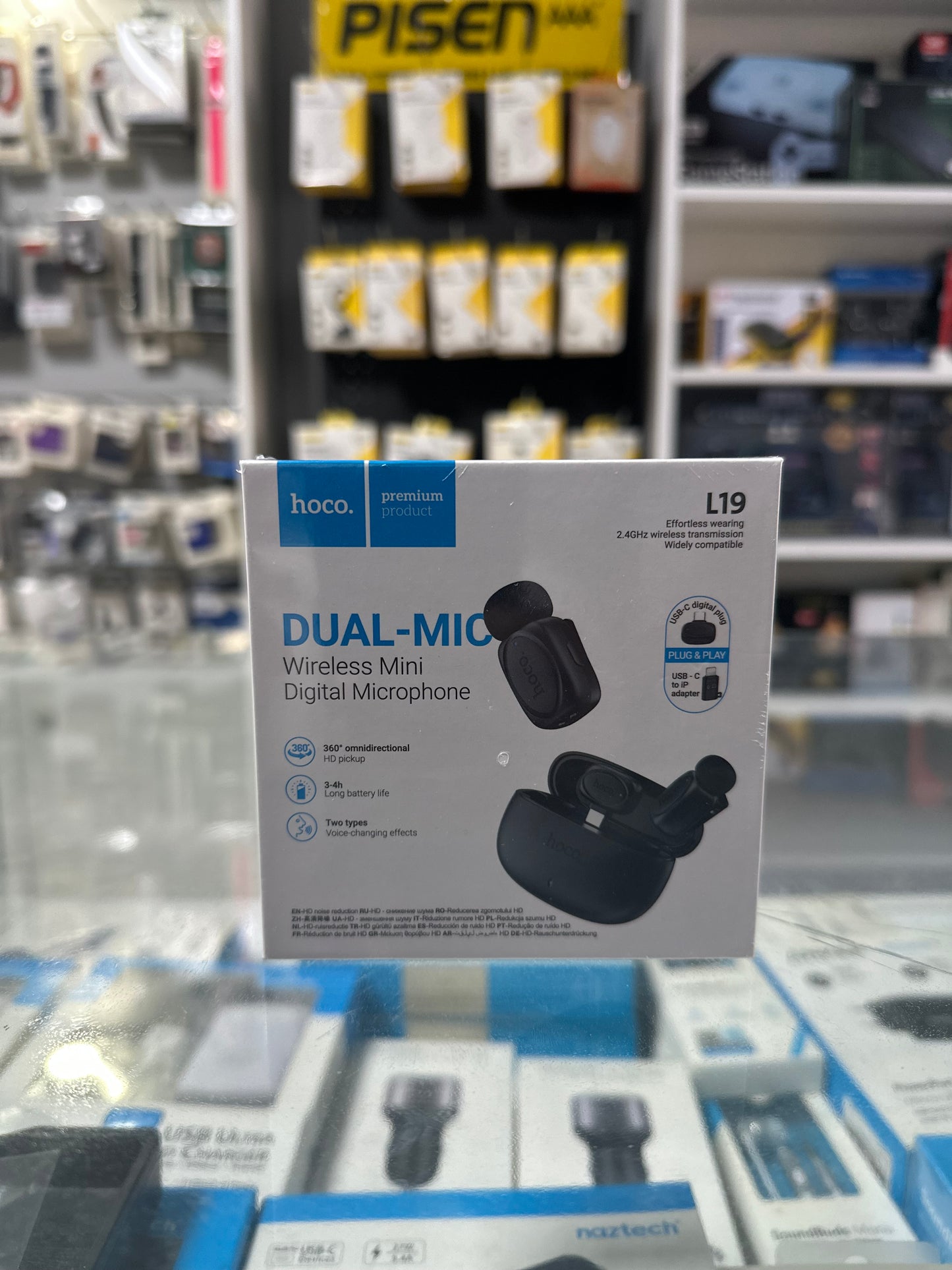 Hoco wireless mini digital microphone