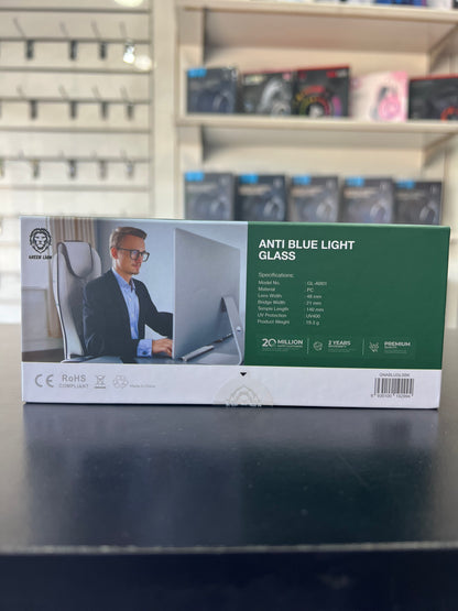 Green lion anti blue light glass