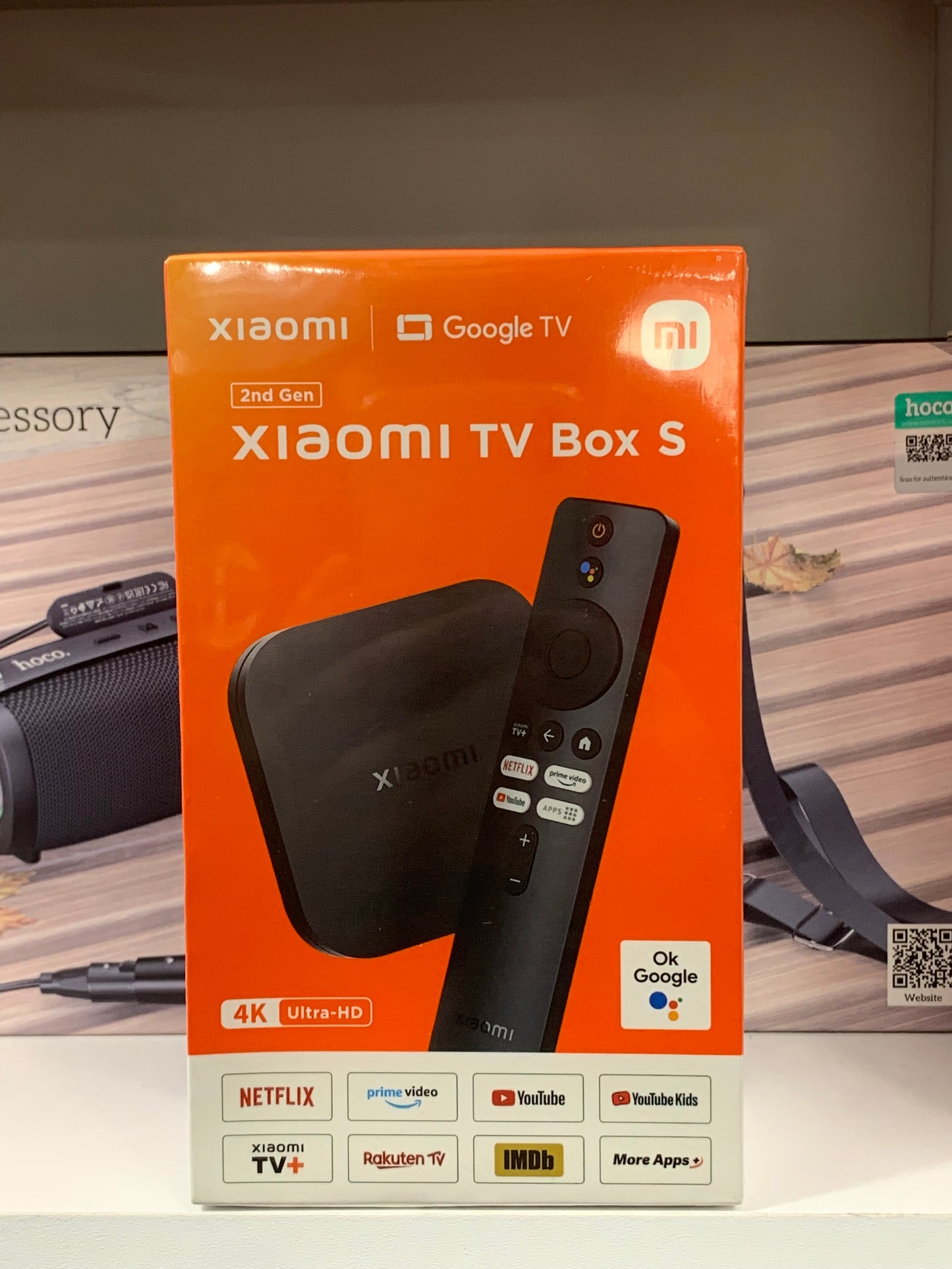 Xiaomi TV box s 2nd generation 4k ultra HD