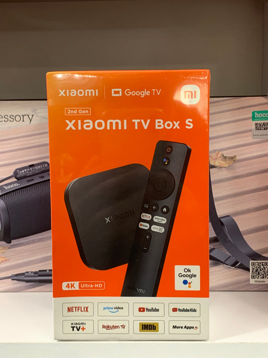 Xiaomi TV box s 2nd generation 4k ultra HD