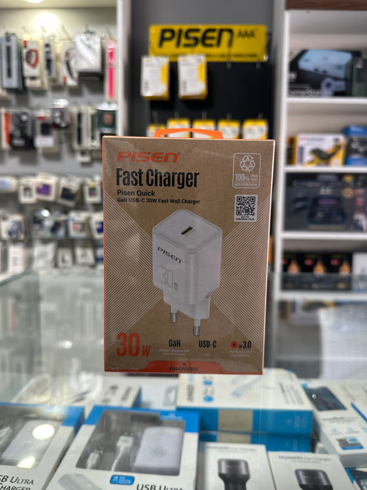 Pisen fast charger 30w type c